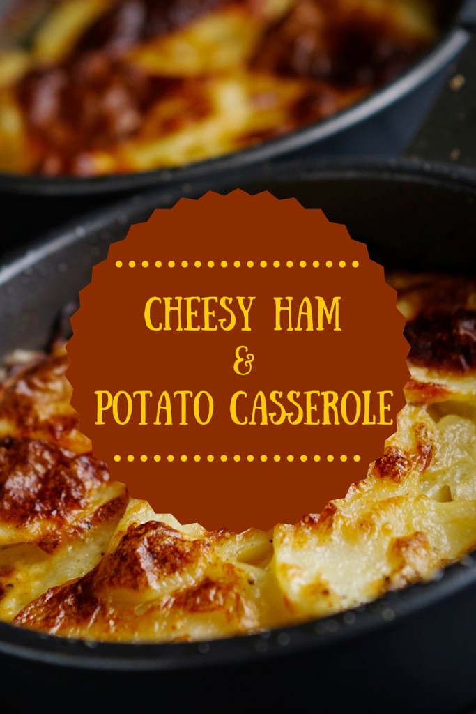 CHEESY HAM & POTATO CASSEROLE