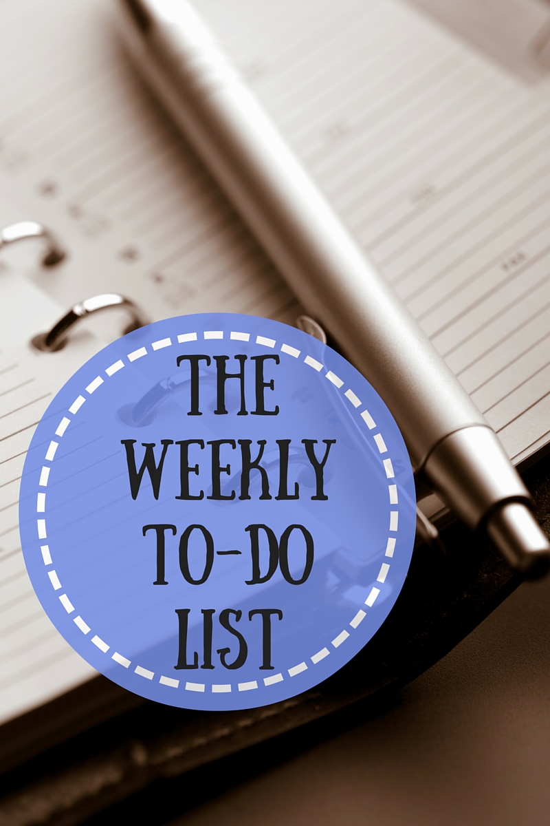 The Secret of the Weekly To-Do List Schedule