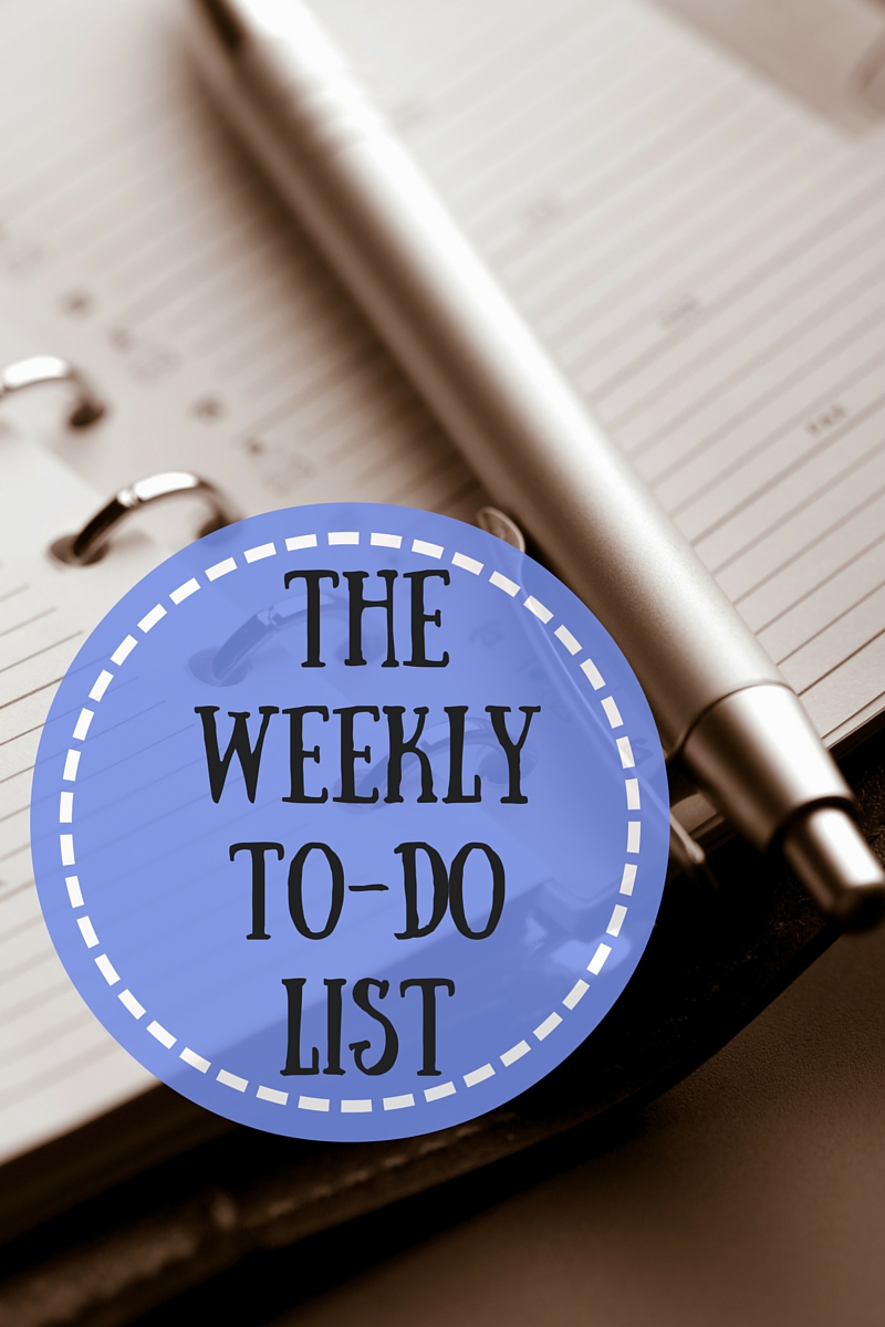 The Secret Of The Weekly To Do List Schedule Penny Gibbs