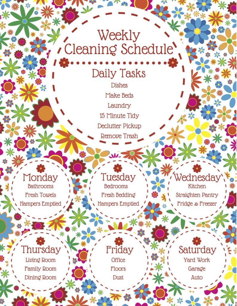 weekly-cleaning-schedule